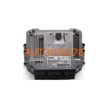 CALCULATEUR MOTEUR CITROEN BERLINGO 1.6HDI BOSCH 0 281 012 619, 0281012619, 96 639 439 80, 9663943980, 9653950980, EDC16C34 C...