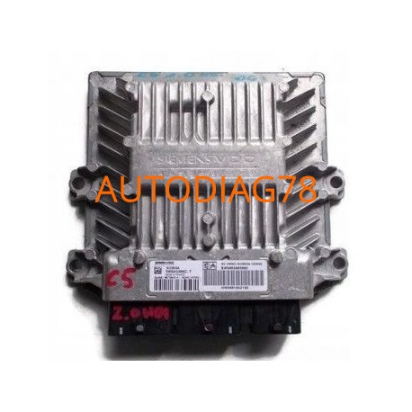CALCULATEUR MOTEUR CITROEN C5 2.0 HDI 5WS40388C-T SW9663885680 HW9661642180 SIEMENS SID803A Calculateur Moteur|autodiag78