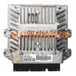 CALCULATEUR MOTEUR CITROEN C5 2.0 HDI 136CV SIEMENS 5WS40199D-T, 5WS40199DT, SW9656171480, HW9655041480, SID803
