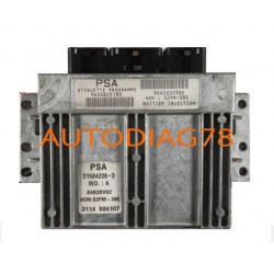 CALCULATEUR MOTEUR CITROEN C3 1.4 8V SAGEM 21584228-3, 215842283, 9650825180, 9642222380, 84820V02
