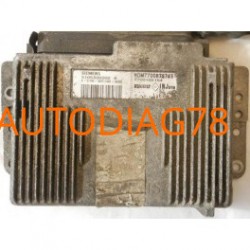 CALCULATEUR MOTEUR RENAULT SCENIC 1.6 SIEMENS S105300202B, S105300202 B, 105300202, HOM7700875745, 7700875745, 7700105154 Cal...