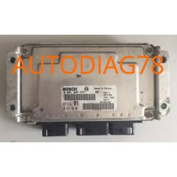 CALCULATEUR MOTEUR CITROEN XSARA 1.6I BOSCH 0261207223 0 261 207 223, ME7.4.4, 9640898780, 96 408 987 80