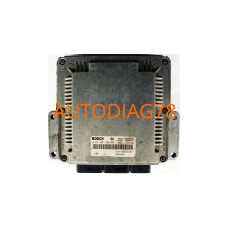 CALCULATEUR MOTEUR RENAULT ESPACE 2.2 DCI BOSCH 0281001999, 0 281 001 999, 8200095448, HOM7700104407, HOM 7700104407 Calculat...