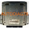 CALCULATEUR MOTEUR RENAULT ESPACE 2.2 DCI BOSCH 0281001999, 0 281 001 999, 8200095448, HOM7700104407, HOM 7700104407