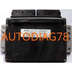 CALCULATEUR MOTEUR RENAULT CLIO 1.4 SIEMENS SIRIUS 32N S110130334A, S110130334 A, 8200061281, 8200044437 Calculateur Moteur|a...