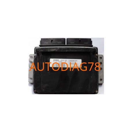 CALCULATEUR MOTEUR RENAULT CLIO 1.4 SIEMENS SIRIUS 32N S110130334A, S110130334 A, 8200061281, 8200044437 Calculateur Moteur|a...