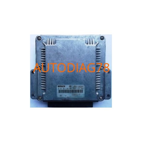 CALCULATEUR MOTEUR RENAULT LAGUNA 1.9 DCI BOSCH 0281011102, 0 281 011 102 8200222133, 8200153945 Calculateur Moteur|autodiag78