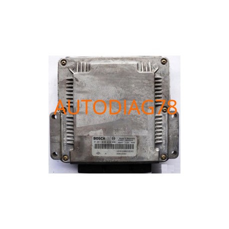 CALCULATEUR MOTEUR RENAULT MEGANE SCENIC 1.9 DCI BOSCH 0281010819, 0 281 010 819, HOM8200039569, HOM 8200039569, 8200166362 C...