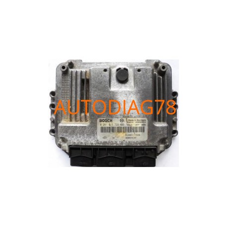 CALCULATEUR MOTEUR RENAULT LAGUNA ESPACE 1.9 DCI BOSCH 0281011723 0 281 011 723, 8200311539, 8200376187 Calculateur Moteur|au...
